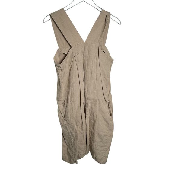 Man in the Studio Origami Linen Dress loose fitting fits womens size medium - Picture 3 of 6